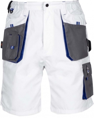 Pantaloni scurti de lucru Kastor Stenso, alb