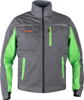 Jacheta prisma vara Stenso, gri/verde