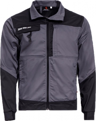 Jacheta EOS Stretch Stenso, gri deschis/gri inchis