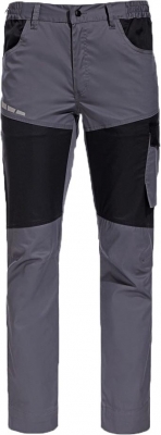 Pantaloni EOS Stretch Stenso, gri deschis/gri inchis