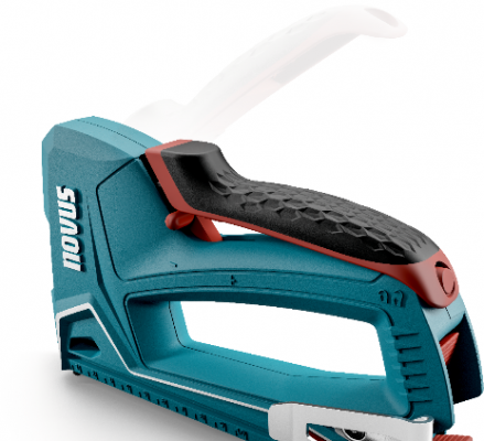 Capsator profesional tip tacker Novus J-51, capsare cu sarma plata, puternic