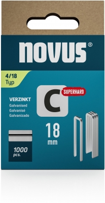 Capse Novus coroana ingusta, C tip 4, 18 mm, 1000 buc/cutie