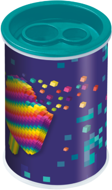 Ascutitoare Maped metal dubla Pixel Party blister