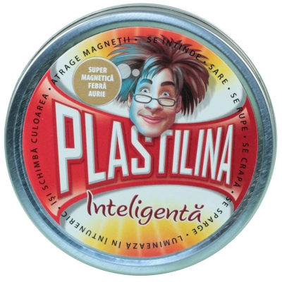 Plastilina Inteligenta Super magnetica Febra Aurie 