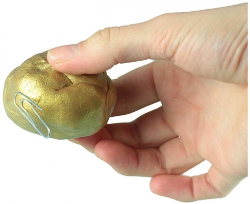 Plastilina Inteligenta Super magnetica Febra Aurie 