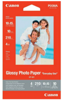 Hartie foto lucioasa, Canon Glossy Everyday Use, 100 x 150 mm, 4R, 210 g/m2, 10 coli/top