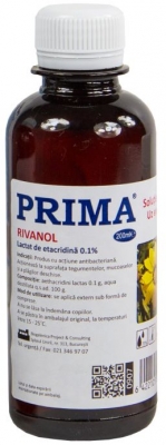 Solutie rivanol 0.1%, PRIMA, 200ml