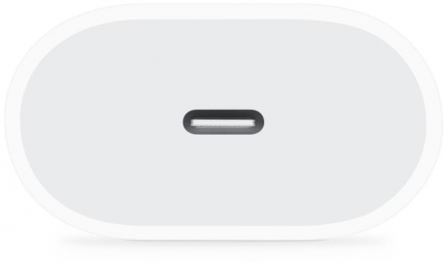 Incarcator retea Apple, USB Type C, 20W, Alb
