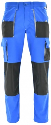 Pantaloni talie Rocky, albastru royal, Saraworkwear