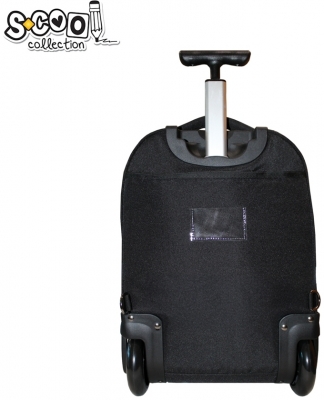 Ghiozdan trolley premium, S-Cool, compartiment laptop
