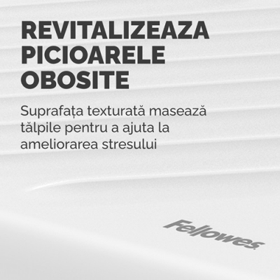 Suport pentru picioare culoare alba, Breyta Blanco Fellowes