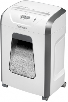 Distrugator documente manual, P4, cross cut, alb, 15 coli, Fellowes 15C