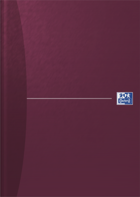 Caiet organizator Oxford Office Essentials, A4, 96 file, coperta rigida, diverse culori, patratele
