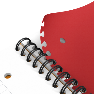 Agenda Oxford International Active Book, A4+, 80 file, coperta PP, portocaliu, dictando