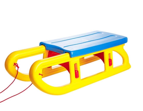 Sanie plastic Burak Toys, 90x34x27cm, multicolor