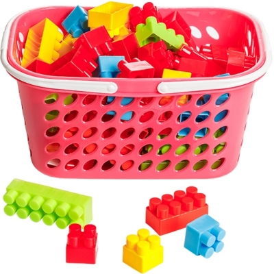 Set Constructiv Dixy, diverse culori, Burak Toys