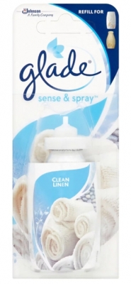 Rezerva odorizant Sense & Spray Clean Linen 18 ml Glade