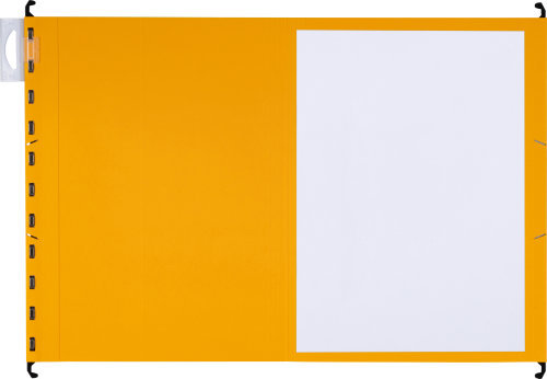 Dosar suspendat simplu Elba Ultimate, A4, galben, 330 file