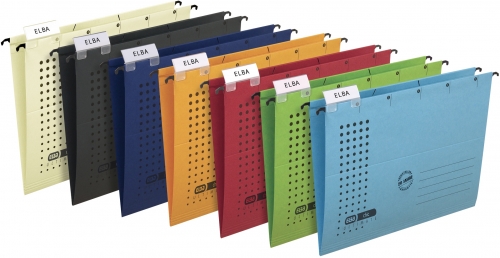 Dosar suspendat simplu Elba Ultimate, A4, verde, 330 file