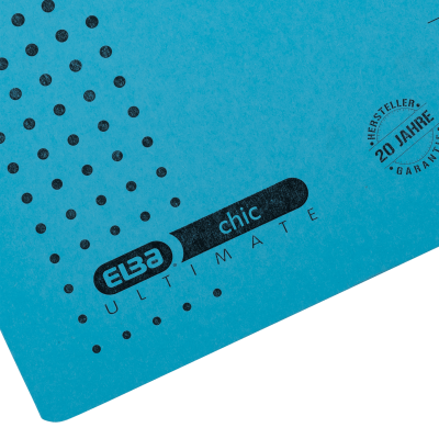 Dosar suspendat cu sina Elba Ultimate, A4, albastru, 200 file