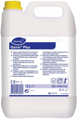 Detergent lichid dezinfectant concentrat, 5l, Oxivir Plus Diversey 