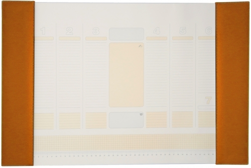 Mapa de birou, culoare orange, 70 file, Alicante