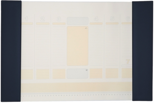 Mapa de birou, culoare negru, 70 file, Alicante