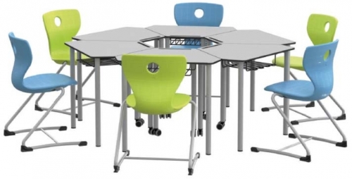Masa modulara scolara Delta H70 pentru gimnaziu