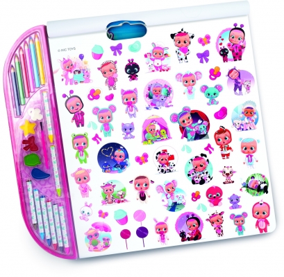 Set pentru desen 5 in 1 Gigablock Cry Babies As Toys