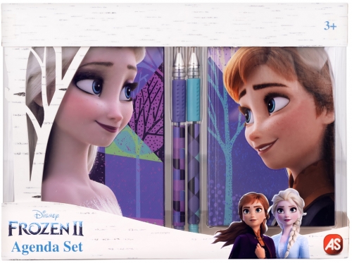 Set Agende si instrumente de scris Frozen 2, 2 buc/set As Toys