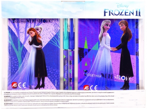 Set Agende si instrumente de scris Frozen 2, 2 buc/set As Toys