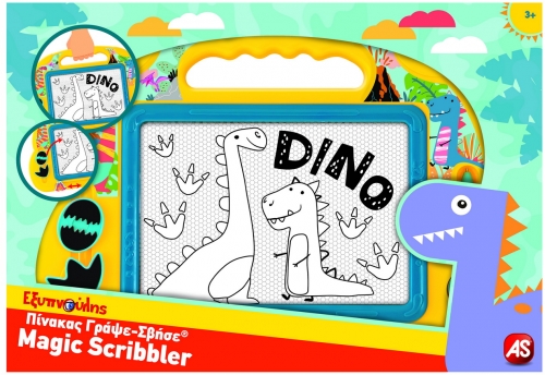Tabla magnetica pentru copii Scribbler Baby Dinozaur As Toys