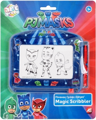 Tabla de scris Eroi in Pijamale cu burete magic pentru copii As Toys