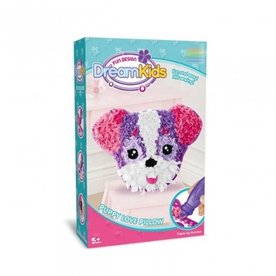 Set creatie perna pentru copii Dream Kids, model Caine
