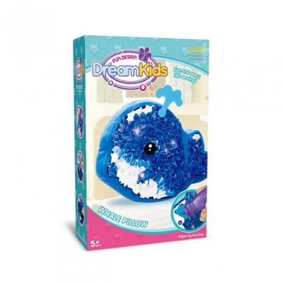 Set creatie perna pentru copii Dream Kids, model Balena