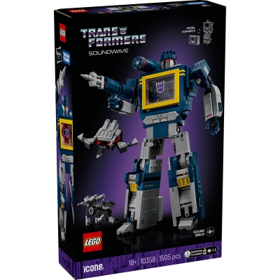 Transformers: Soundwave 10358 LEGO Icons (Creator Expert)