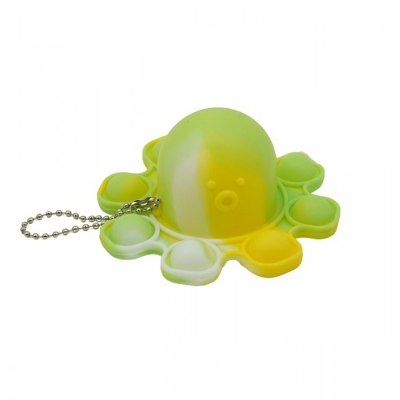 Jucarie senzoriala antistres Pop it Now and Flip it, Push Bubble, Caracatita Reversibila, multicolora V5