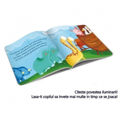 Puzzle 3D pentru copii, Arca lui Noe, 12 piese