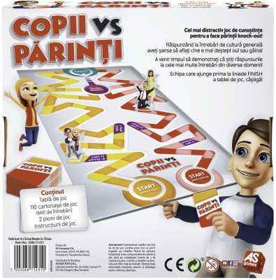 Joc de societate Copii vs Parinti As Toys