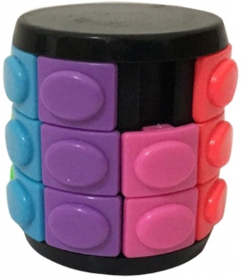 Jucarie senzoriala antistres Rotate and Slide Puzzle 4 cm