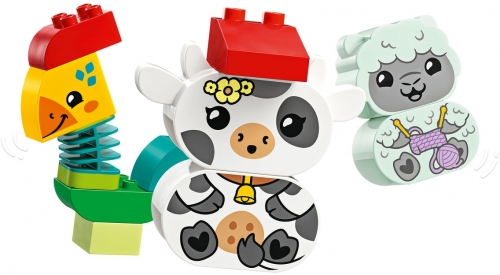 Tren cu animale 10412 LEGO Duplo