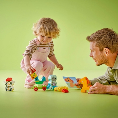 Tren cu animale 10412 LEGO Duplo