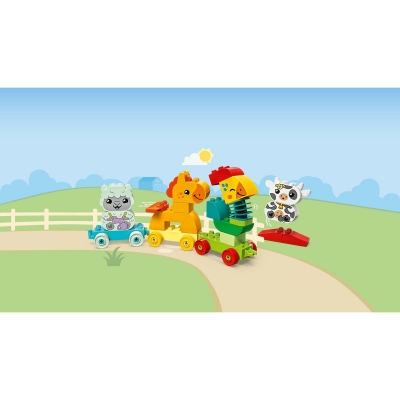 Tren cu animale 10412 LEGO Duplo