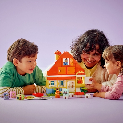 Casa de familie a lui Blue cu un joc de memorie 10459 LEGO DUPLO