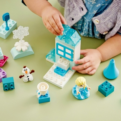 Cutie creativa cu Elsa si Olaf din Regatul de gheata 10462 LEGO DUPLO