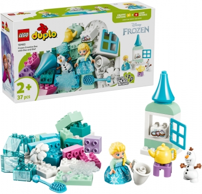 Cutie creativa cu Elsa si Olaf din Regatul de gheata 10462 LEGO DUPLO
