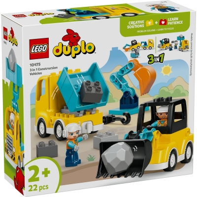 Vehicule de constructii 3 in 1 10475 LEGO DUPLO