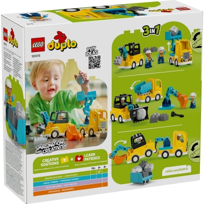 Vehicule de constructii 3 in 1 10475 LEGO DUPLO