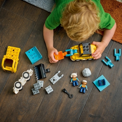 Vehicule de constructii 3 in 1 10475 LEGO DUPLO