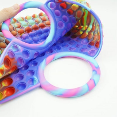 Geanta Mare Pop it Now, 28 cm, model 3 multicolora